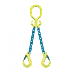 Строп цепной двухветвевой 2СЦ 9,5 т, 1 м, 10 класс, GrabiQ MG2-EGKN — фото превью