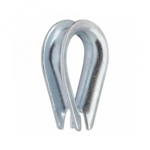 Коуш канатный DIN 3090 29-32 мм, оцинкованный — фото превью