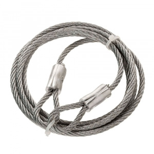 Строп канатный петлевой УСК1 0,5 т, 6 м оцинкованный — фото превью