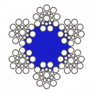 Стальной канат ГОСТ 3077-80 41 мм ГЛ-В-Н-Р-Т-1770/180 ПП А1 — фото превью