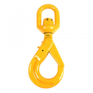 Крюк самозакрывающийся с вертлюгом на шарикоподшипнике Haklift VAKL10KL г/п 3,2 т, 8 класс — фото превью