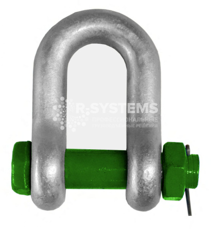 Скоба прямая с болтом и гайкой G-4153 Green Pin SAK550SL г/п 55 т - основное фото