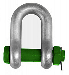 Скоба прямая с болтом и гайкой G-4153 Green Pin SAK250SL г/п 25 т — фото превью