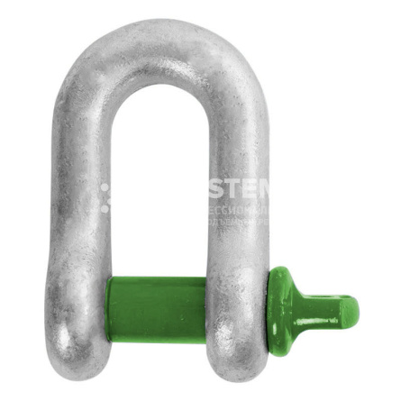 Скоба прямая со штифтом G-4151 Green Pin SAK15S г/п 1,5 т - основное фото