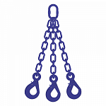 Строп цепной трехветвевой 3СЦ 6,3 т, 4,5 м, 12 класс — фото превью
